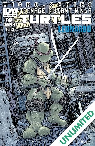 Teenage Mutant Ninja Turtles Micro Series #4: Leonardo